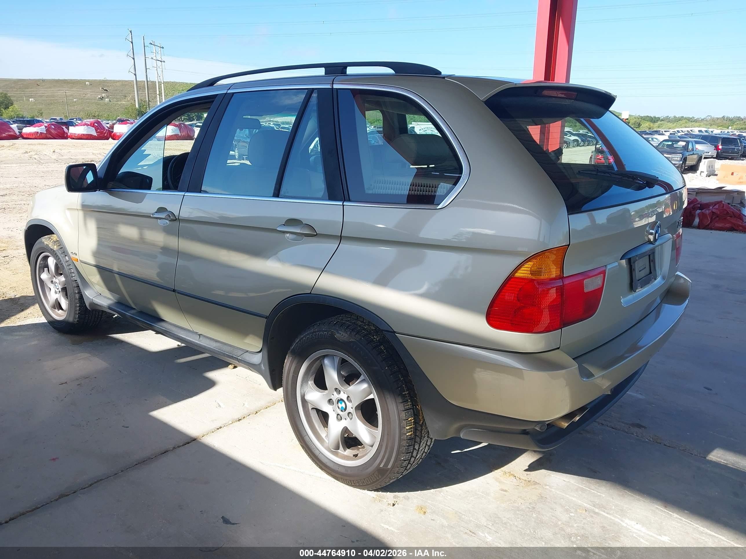 2001 Bmw X5 4.4 Teal vin: WBAFB33531LH08661