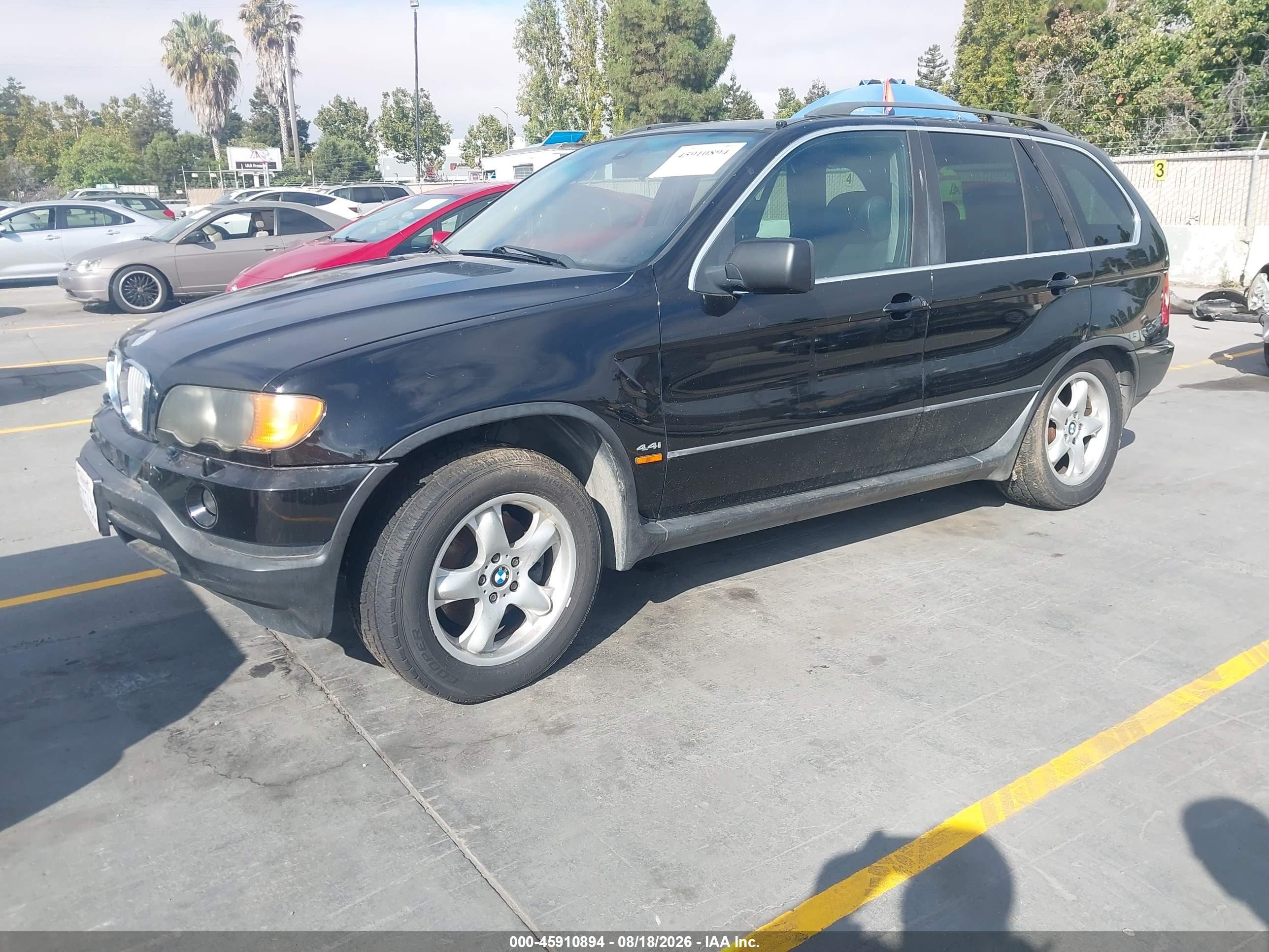 2001 Bmw X5 4.4 Black vin: WBAFB33551LH22674