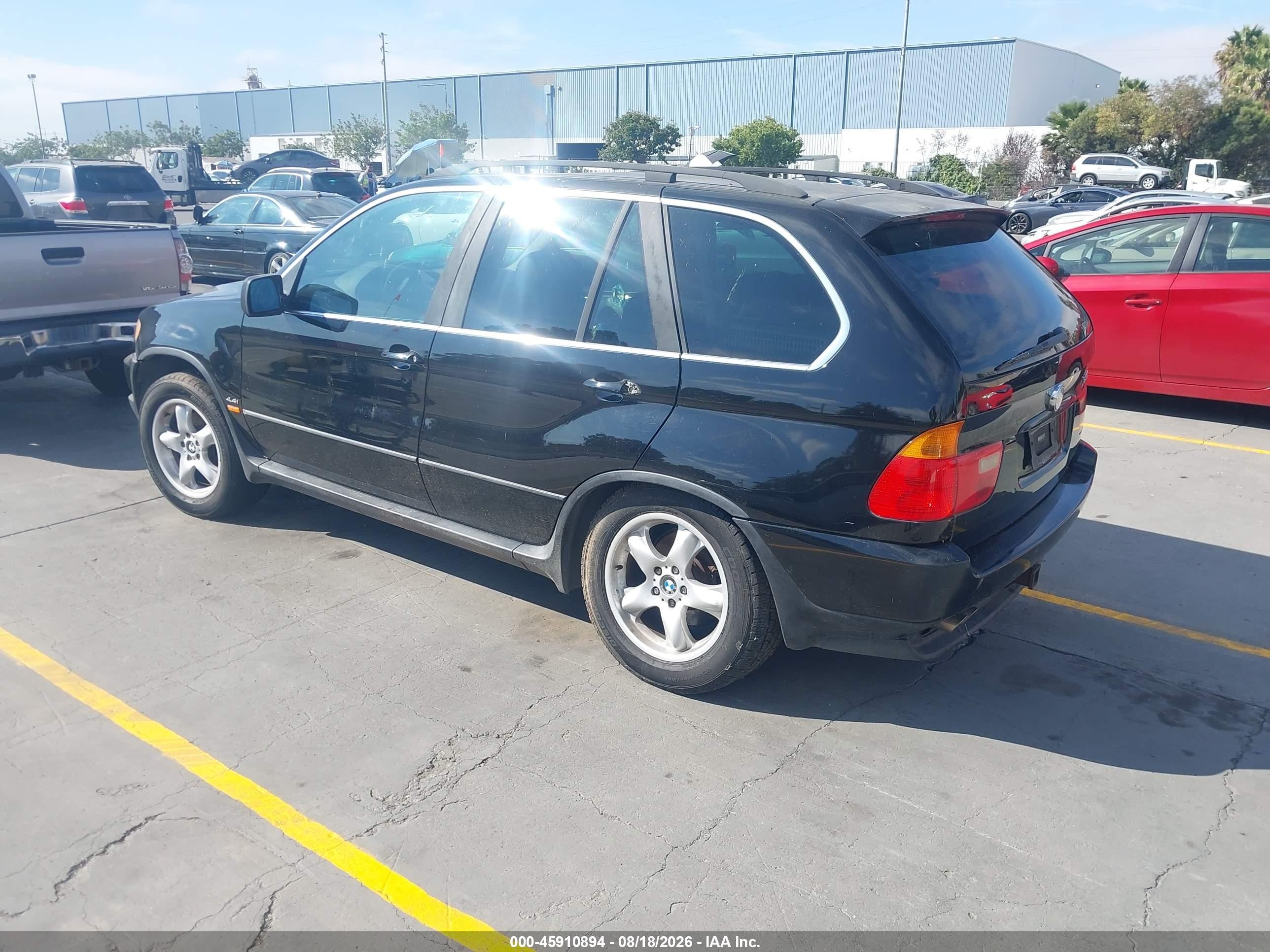 2001 Bmw X5 4.4 Black vin: WBAFB33551LH22674
