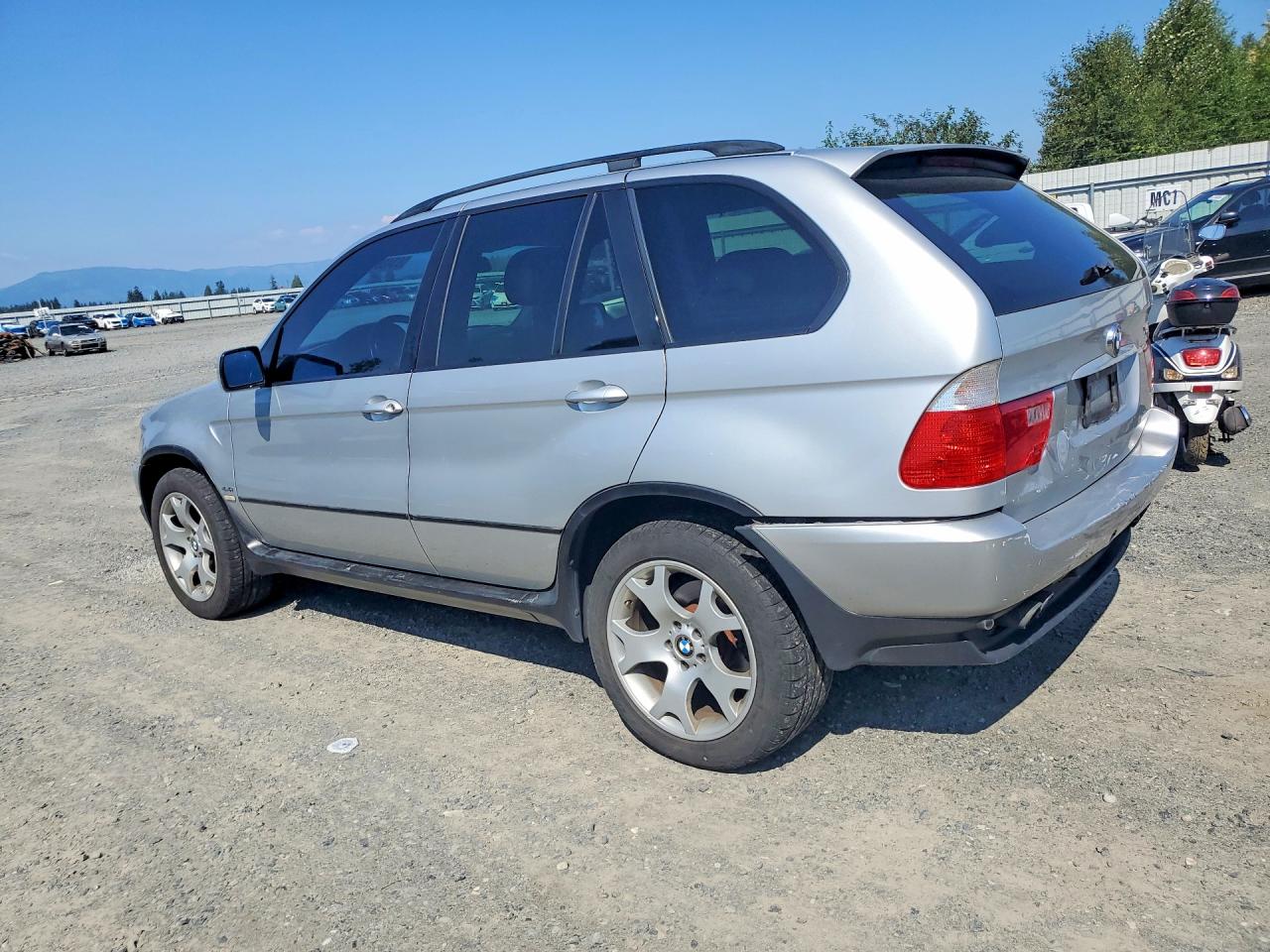2001 Bmw X5 4.4i Silver vin: WBAFB33561LH23980