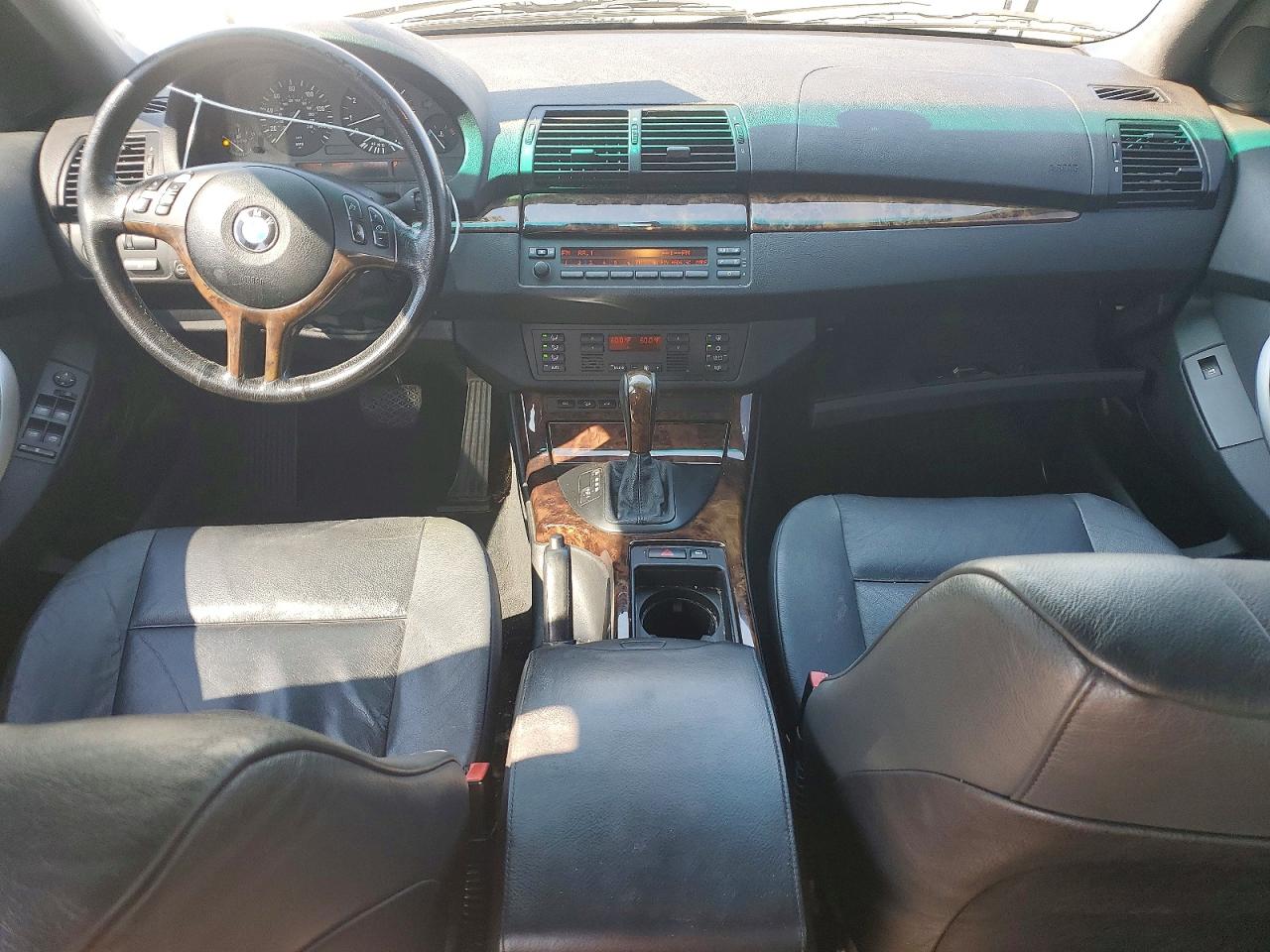 2001 Bmw X5 4.4i Silver vin: WBAFB33561LH23980
