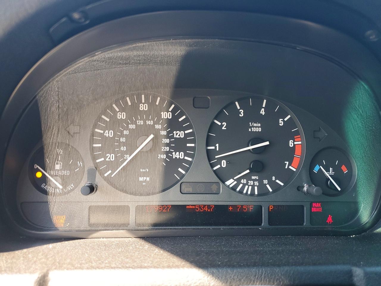 2001 Bmw X5 4.4i Silver vin: WBAFB33561LH23980