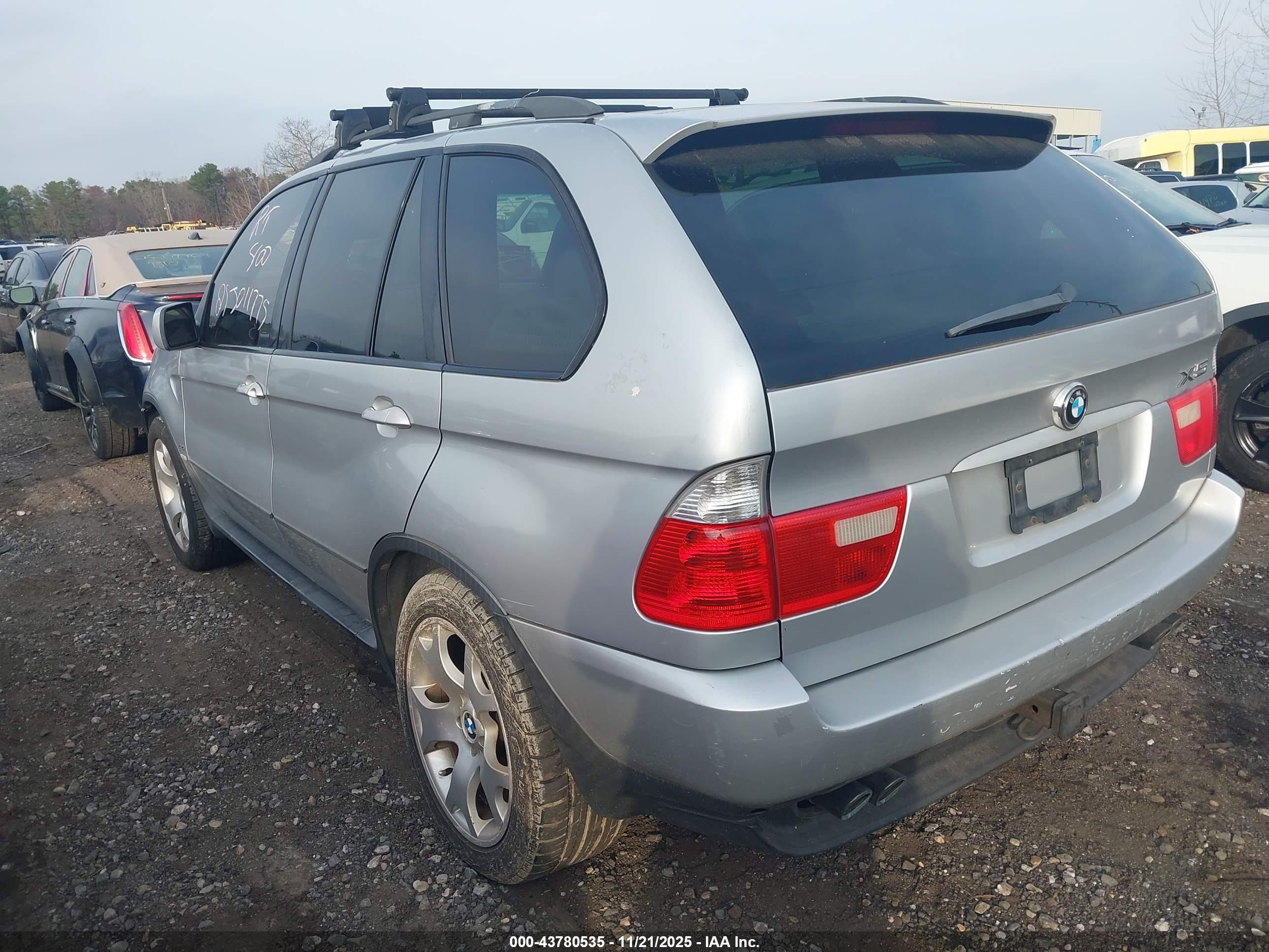 2000 Bmw X5 4.4 Gray vin: WBAFB3356YLH04839