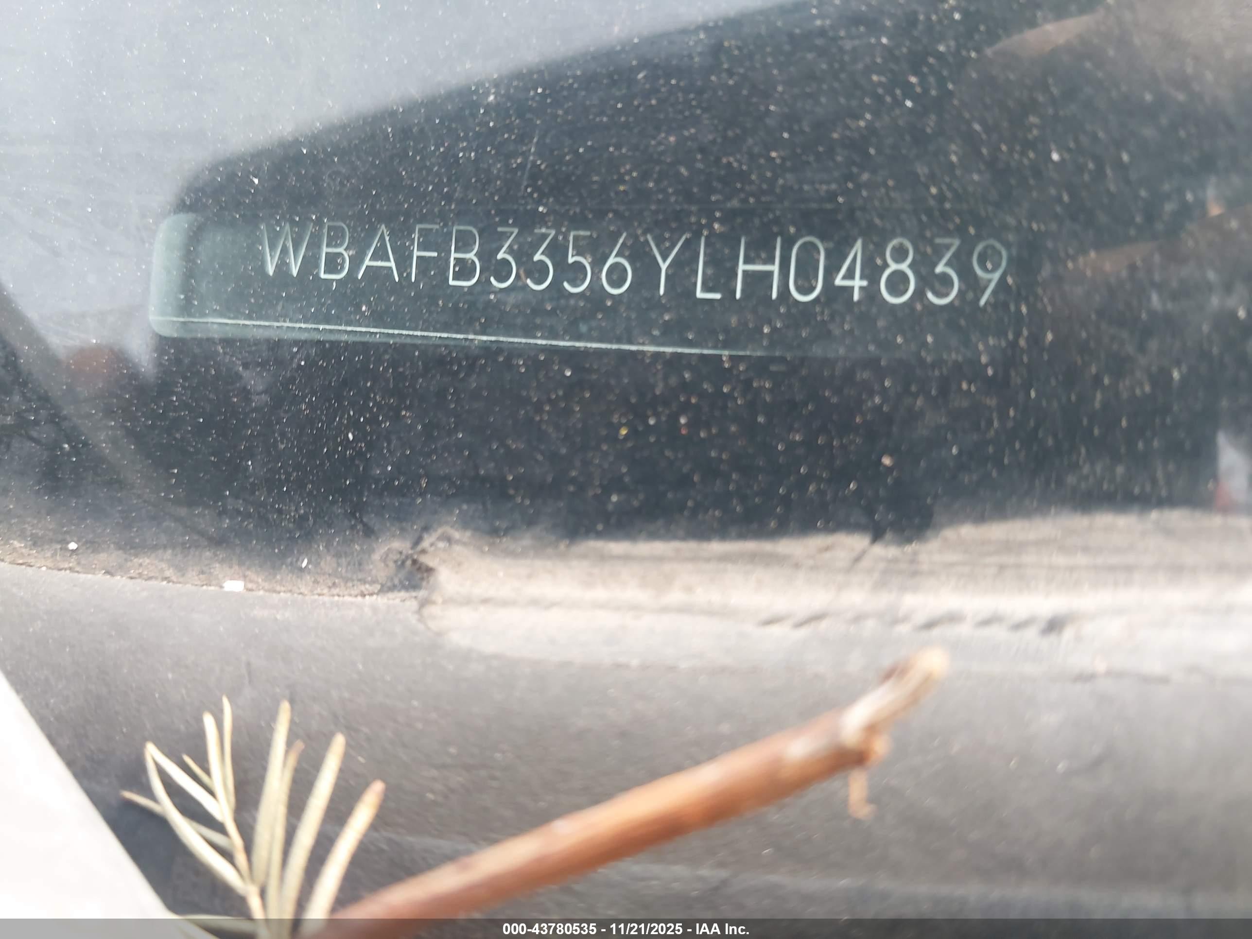 2000 Bmw X5 4.4 Gray vin: WBAFB3356YLH04839