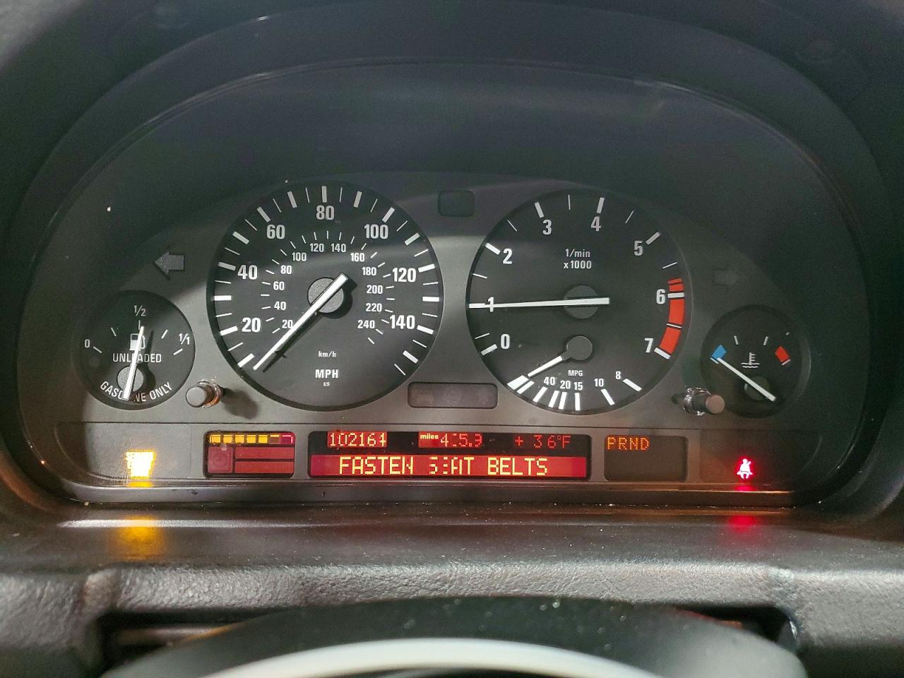 2000 Bmw X5 4.4i Silver vin: WBAFB3359YLH04768