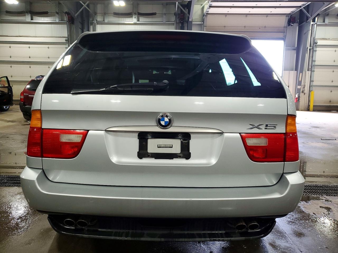 2000 Bmw X5 4.4i Silver vin: WBAFB3359YLH04768
