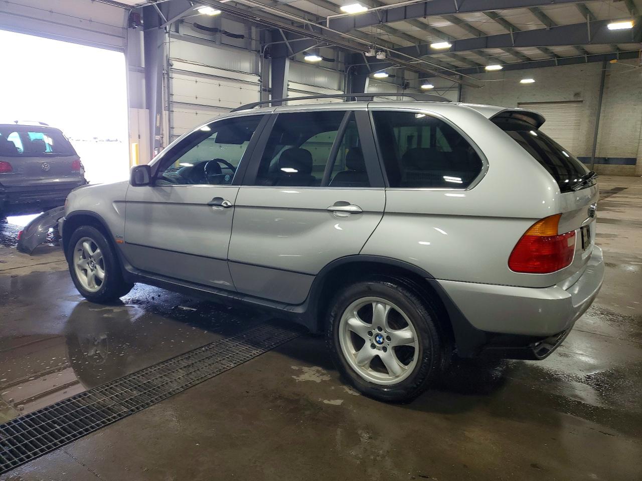 2000 Bmw X5 4.4i Silver vin: WBAFB3359YLH04768