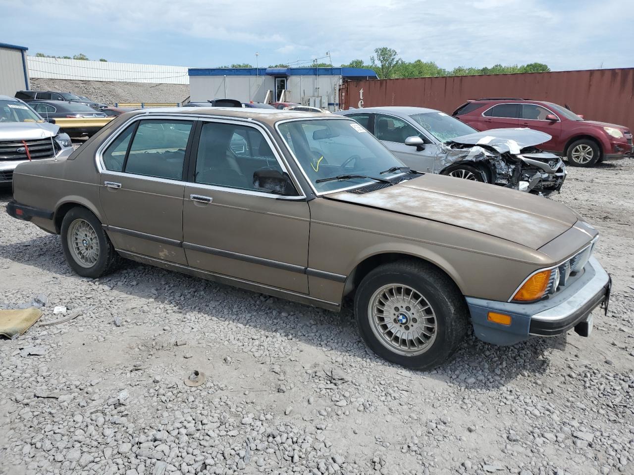 1984 Bmw 733 I Brown vin: WBAFF7400E7397149