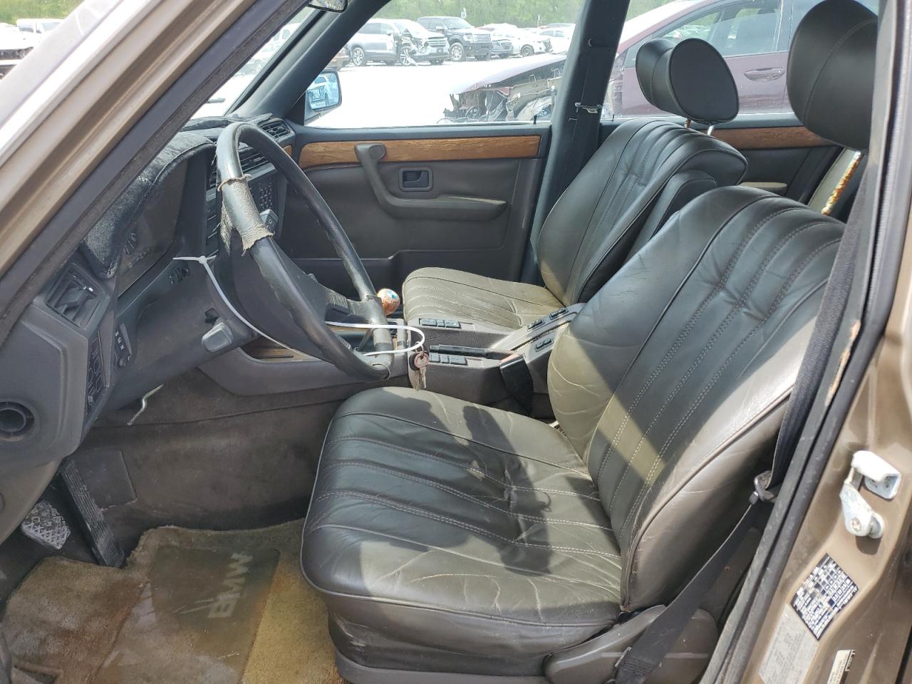 1984 Bmw 733 I Brown vin: WBAFF7400E7397149