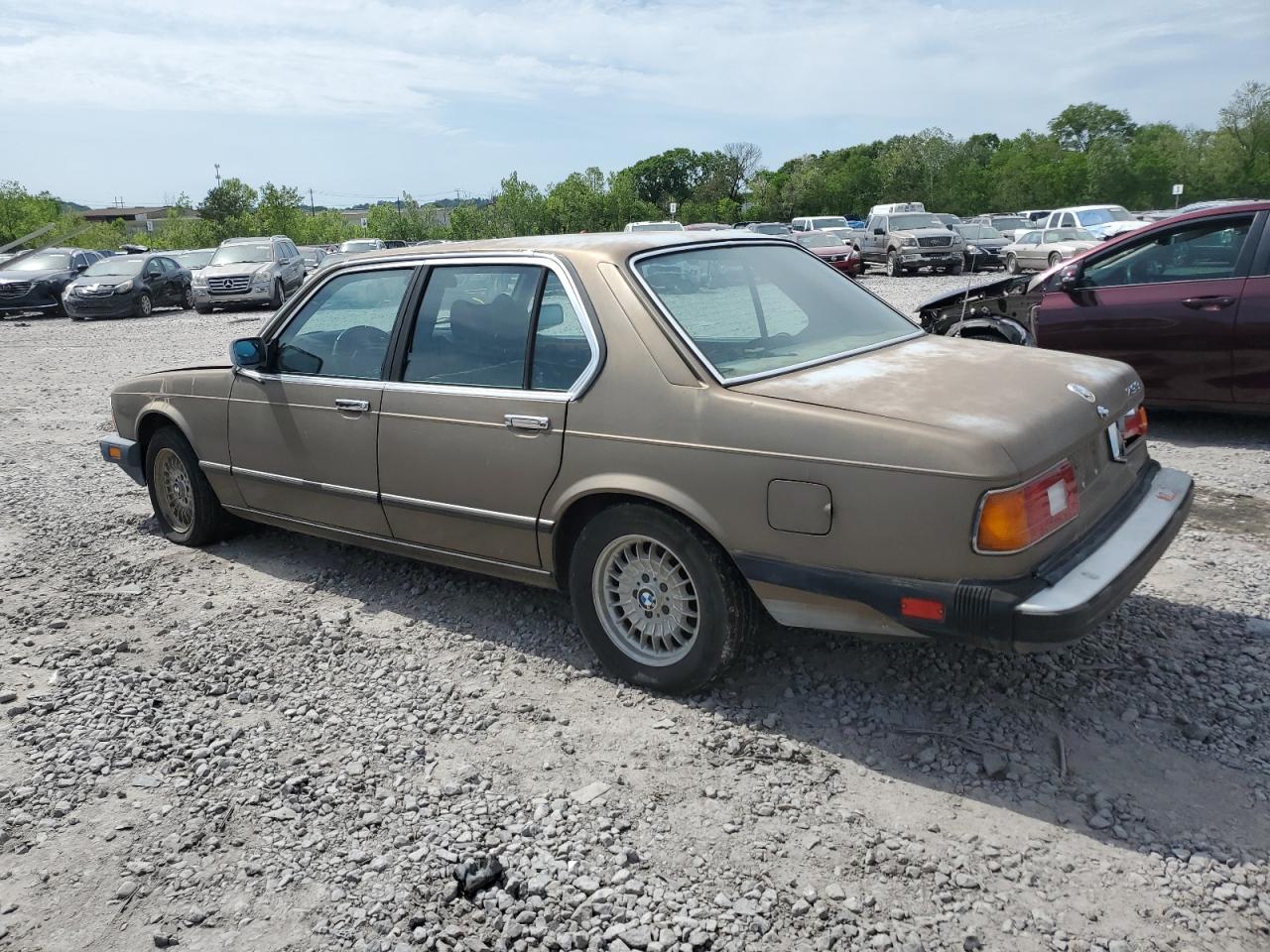 1984 Bmw 733 I Brown vin: WBAFF7400E7397149