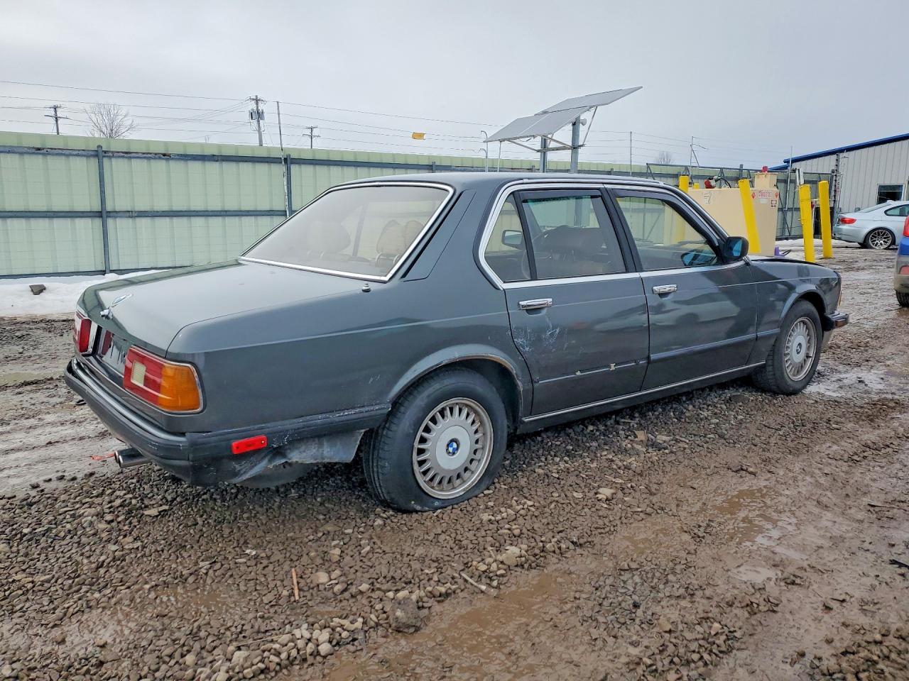1985 Bmw Motorrad 735 Gray vin: WBAFH810609424324