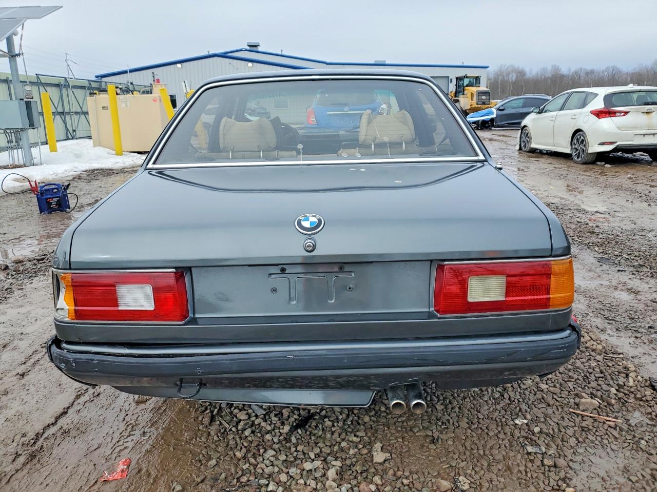 1985 Bmw Motorrad 735 Gray vin: WBAFH810609424324