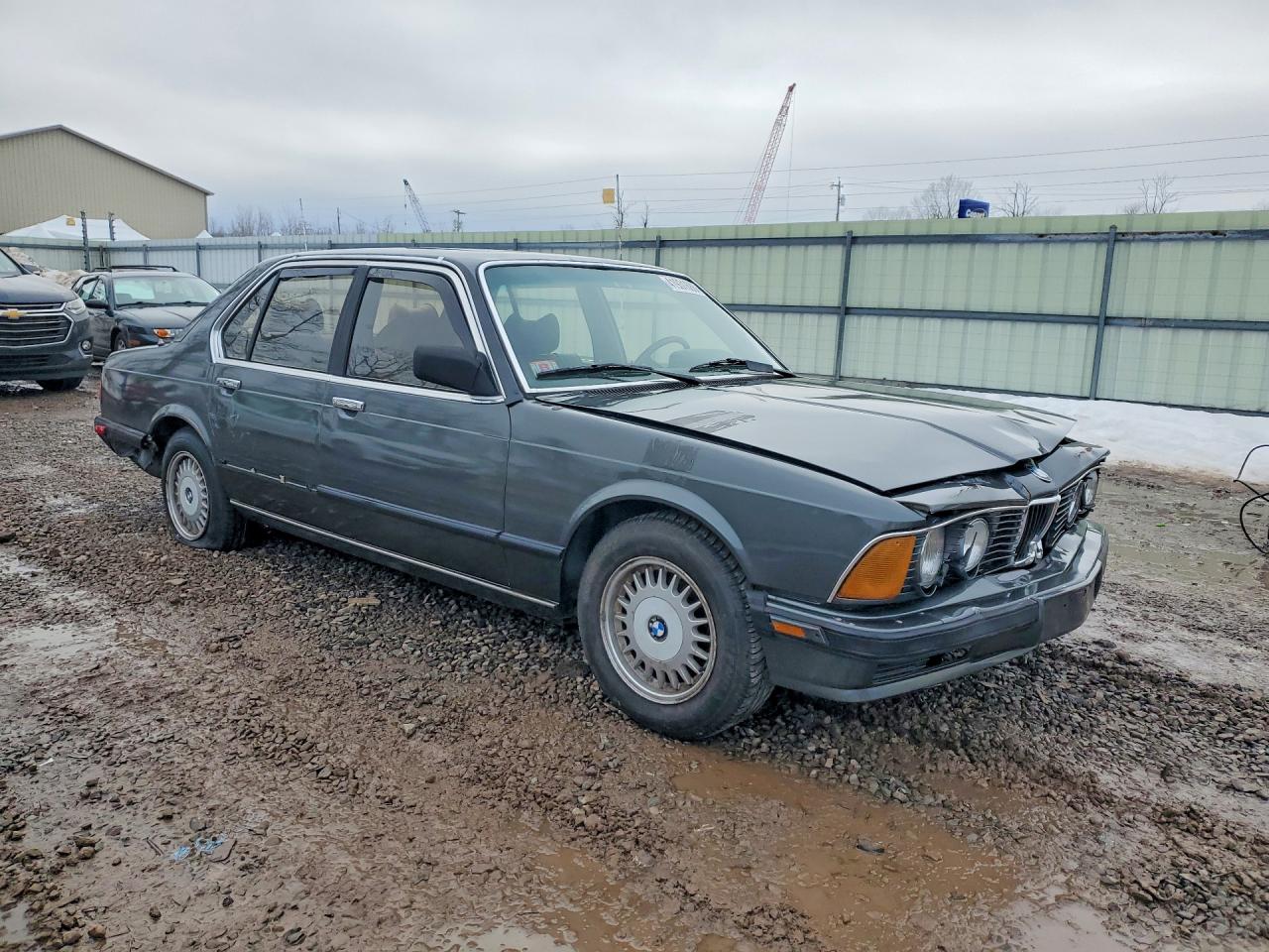 1985 Bmw Motorrad 735 Gray vin: WBAFH810609424324