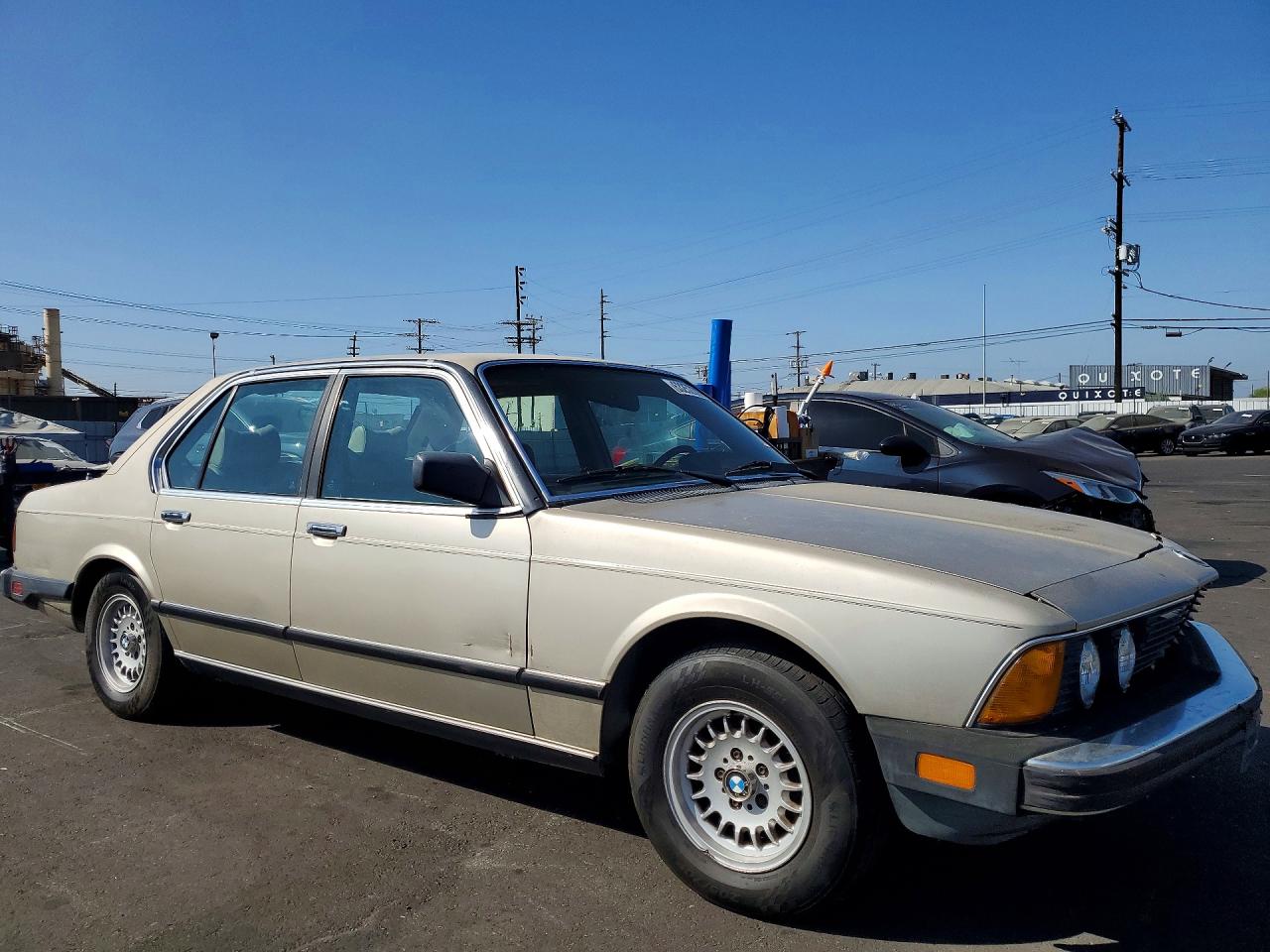 1985 Bmw 735 I Automatic Tan vin: WBAFH8408F0637784