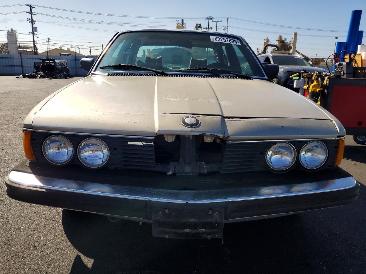 1985 Bmw 735 I Automatic Tan vin: WBAFH8408F0637784