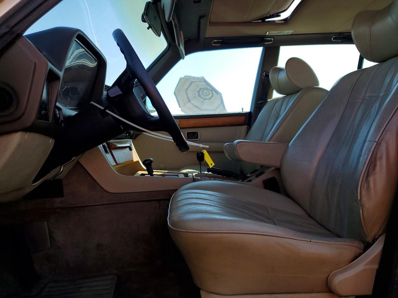 1985 Bmw 735 I Automatic Tan vin: WBAFH8408F0637784