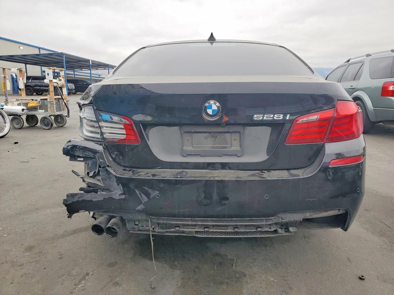 2011 Bmw 528i Black vin: WBAFR1C50BC741079