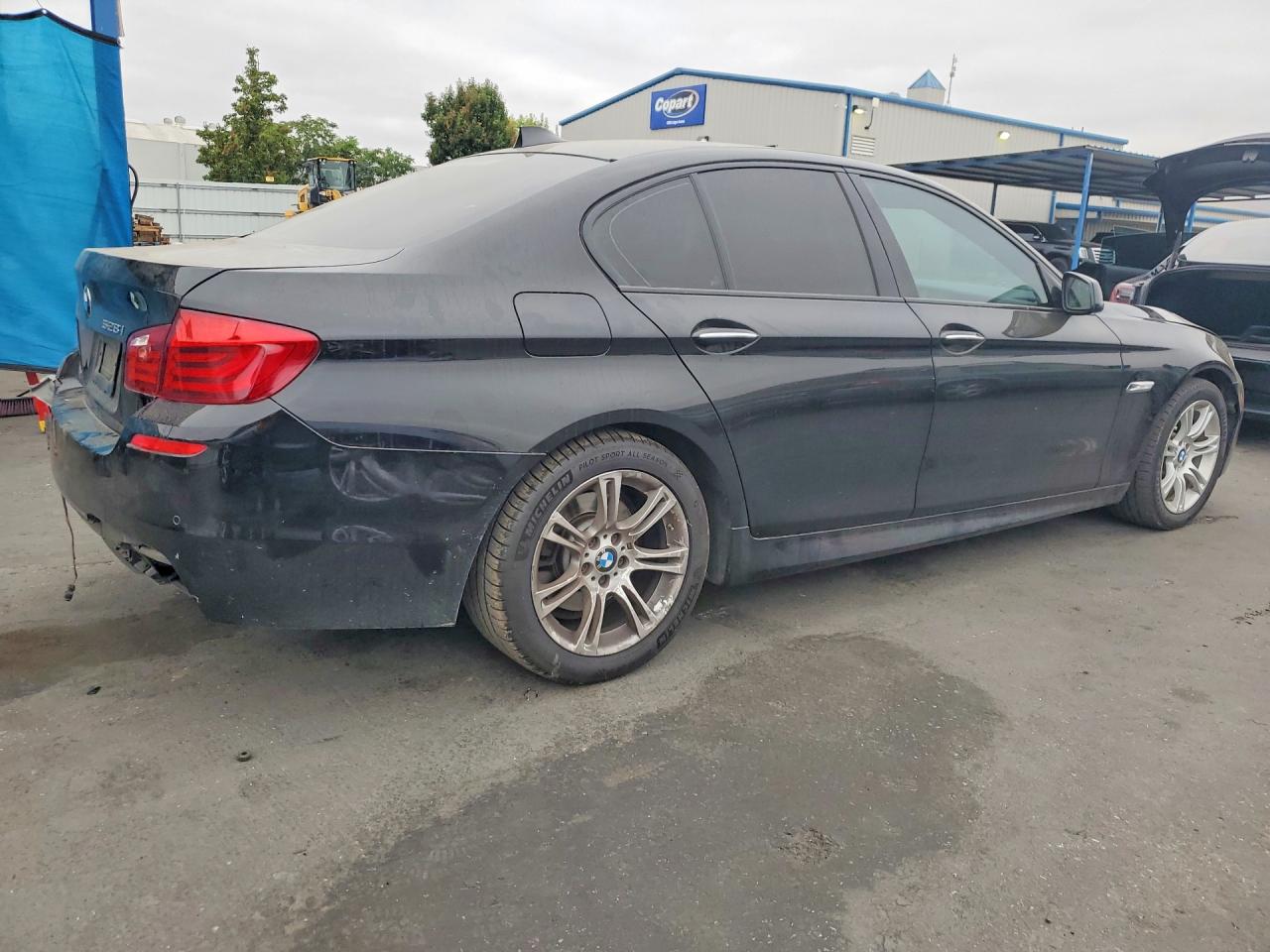 2011 Bmw 528i Black vin: WBAFR1C50BC741079