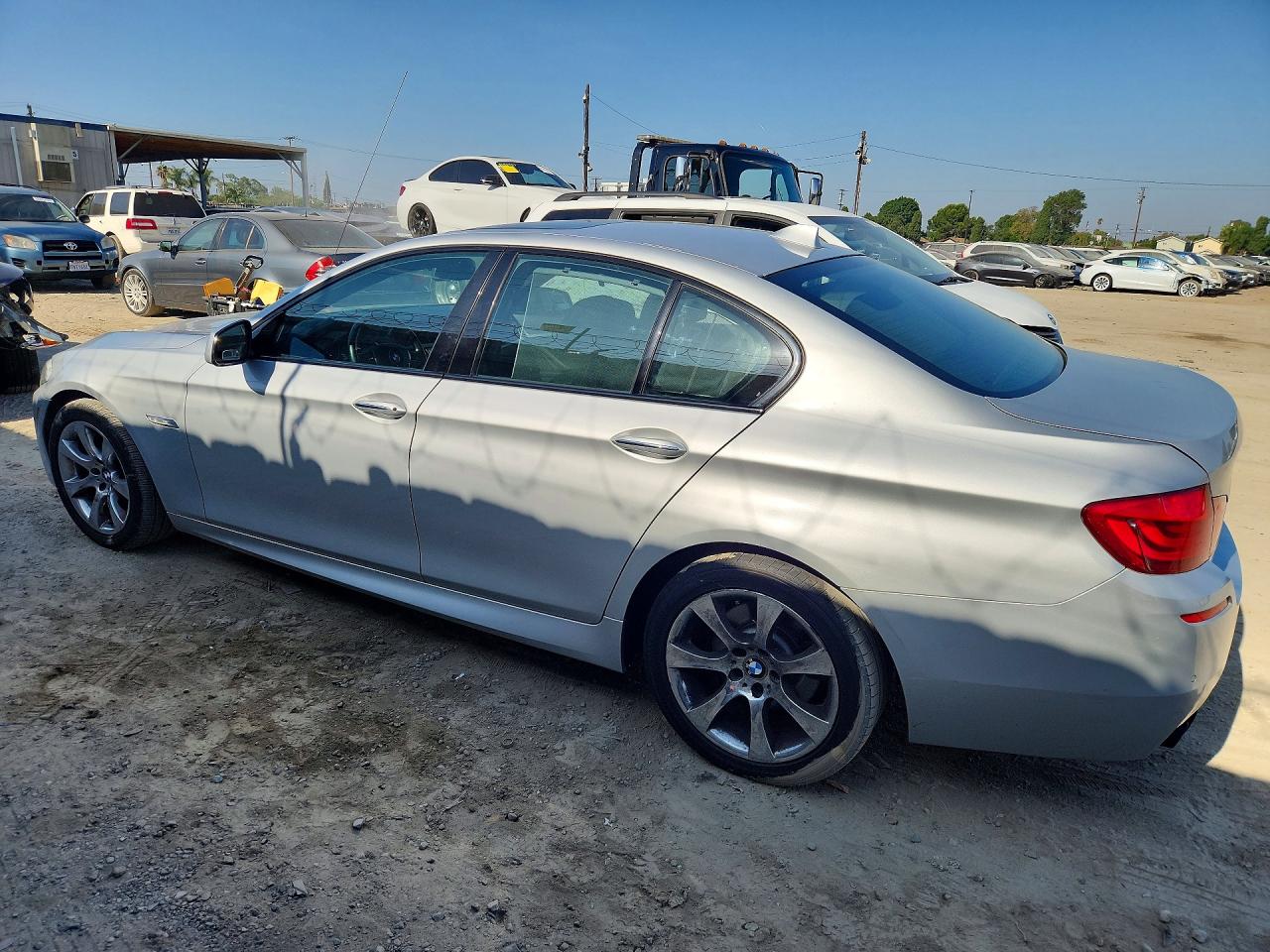 2011 Bmw 528 I Silver vin: WBAFR1C50BC742880