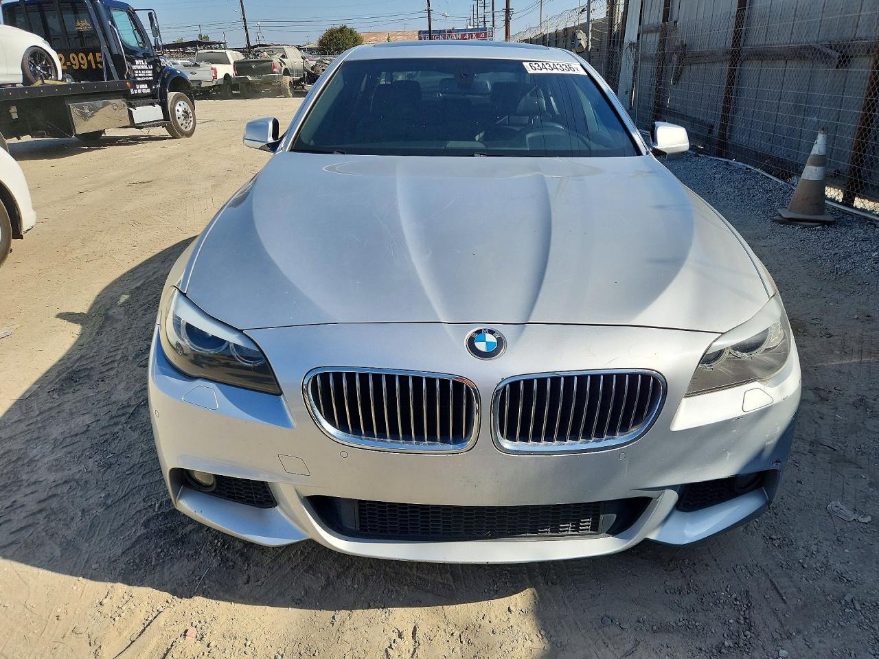 2011 Bmw 528 I Silver vin: WBAFR1C50BC742880