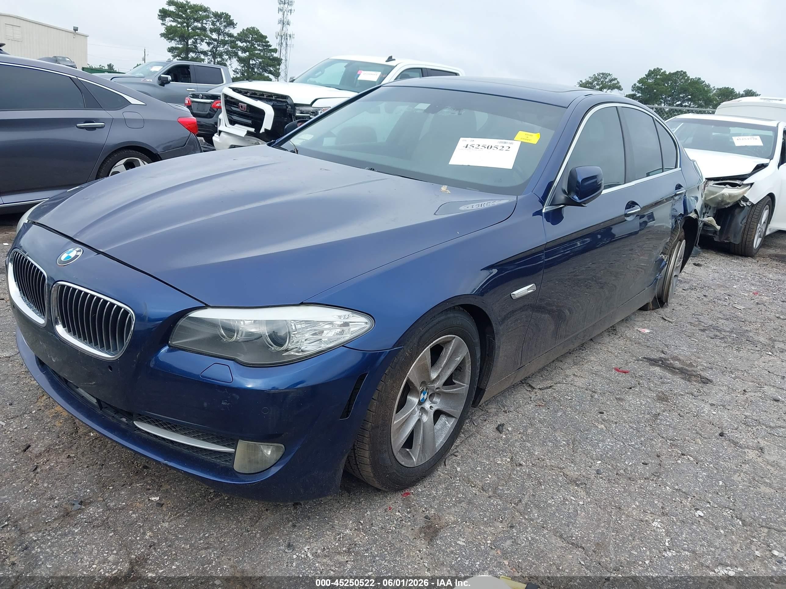 2011 Bmw 528i   Blue vin: WBAFR1C51BC741981