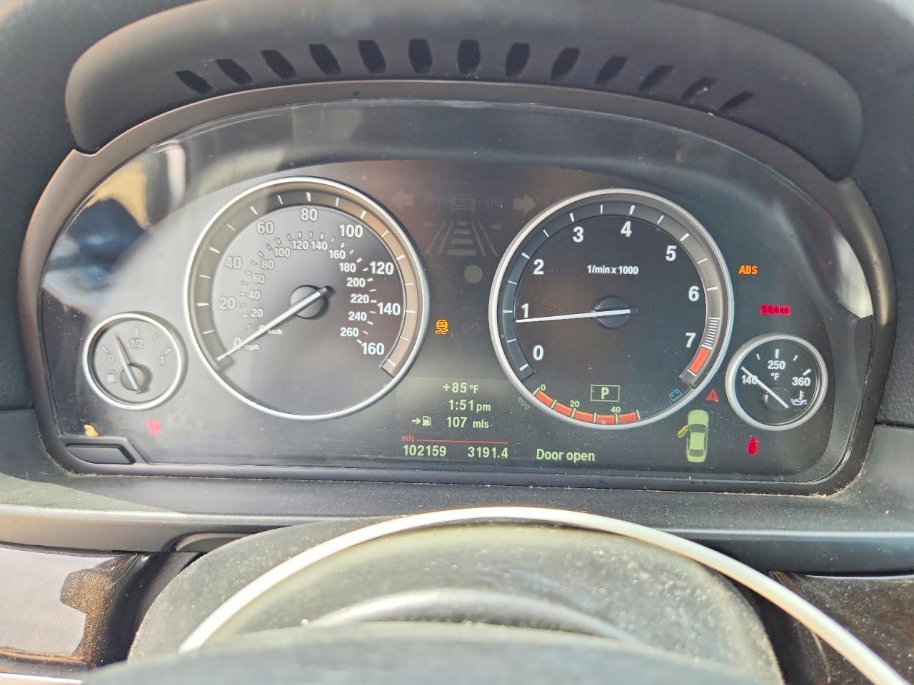 2011 Bmw 528 I Black vin: WBAFR1C51BDS36825