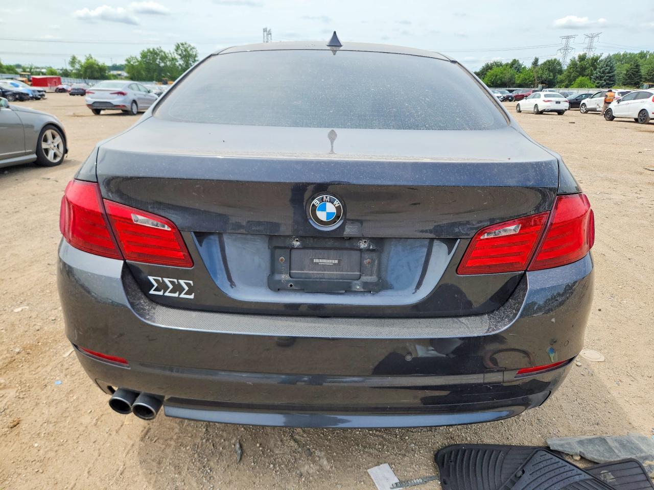 2011 Bmw 528 I Black vin: WBAFR1C51BDS36825