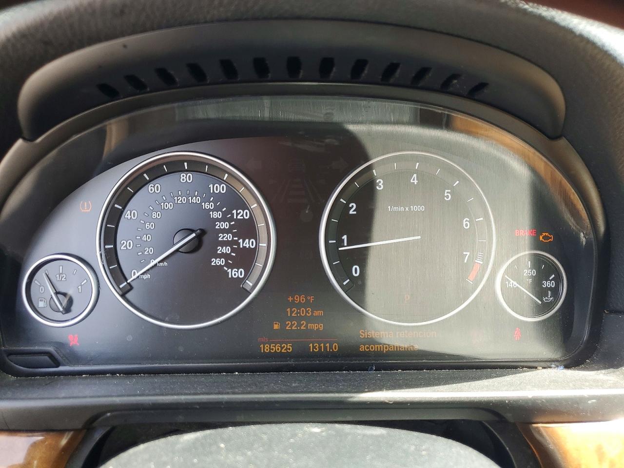 2011 Bmw 528 I Серый vin: WBAFR1C52BC260024