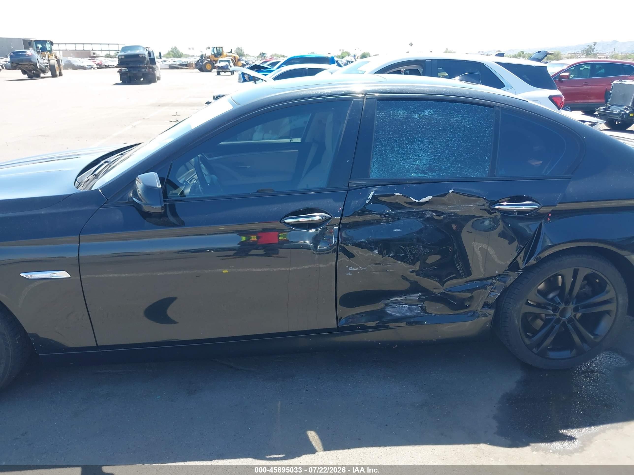 2011 Bmw 528i   Black vin: WBAFR1C52BC744789
