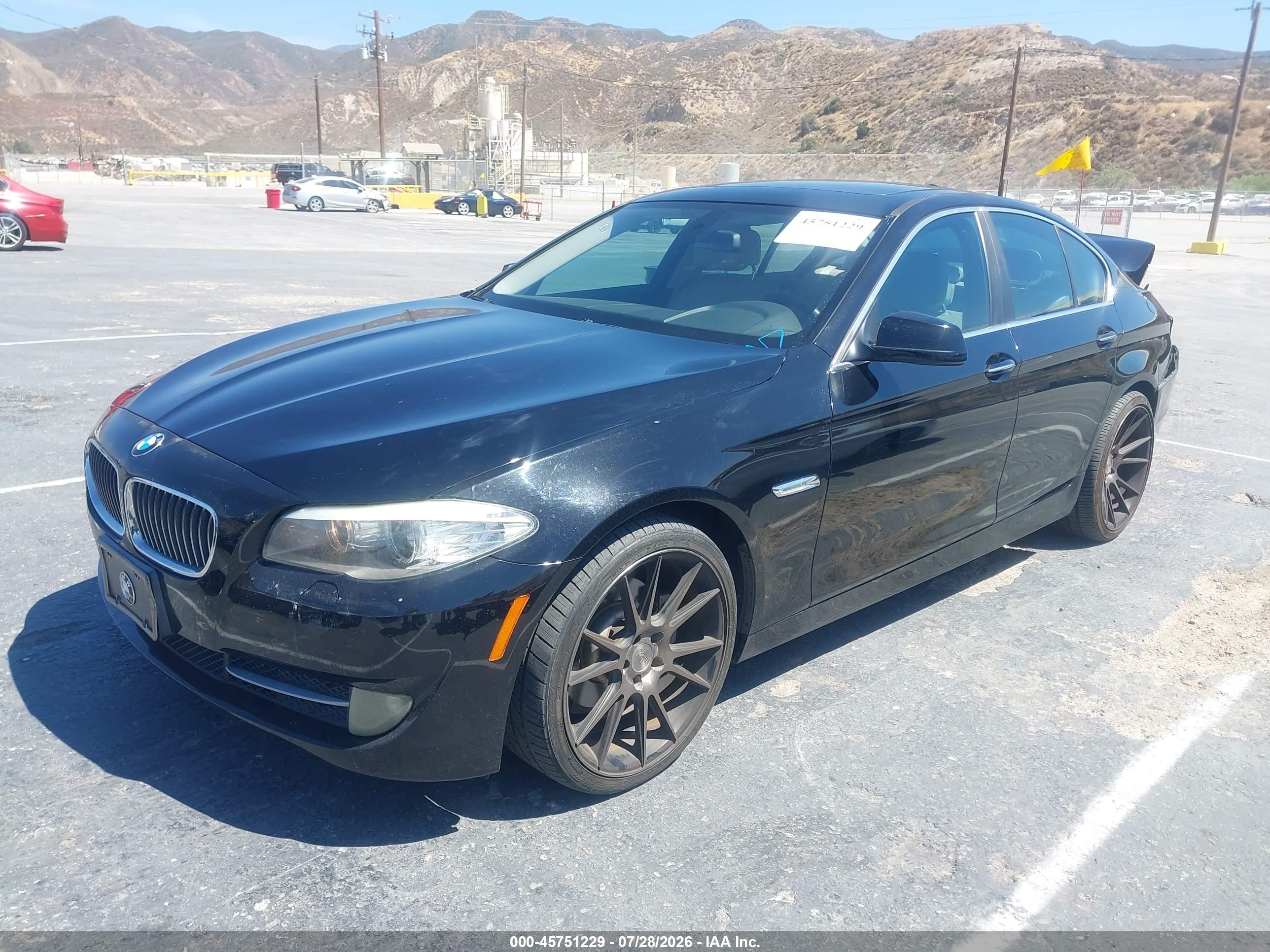 2011 Bmw 528i   Black vin: WBAFR1C52BC749071