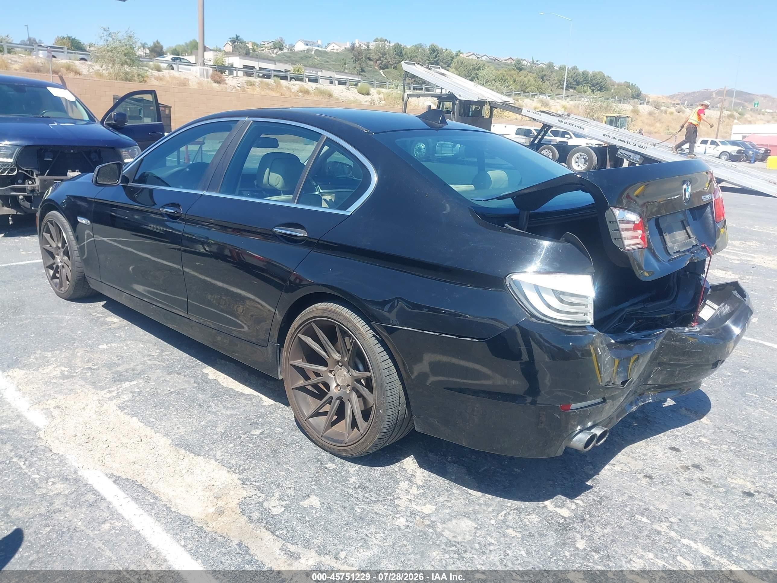 2011 Bmw 528i   Black vin: WBAFR1C52BC749071
