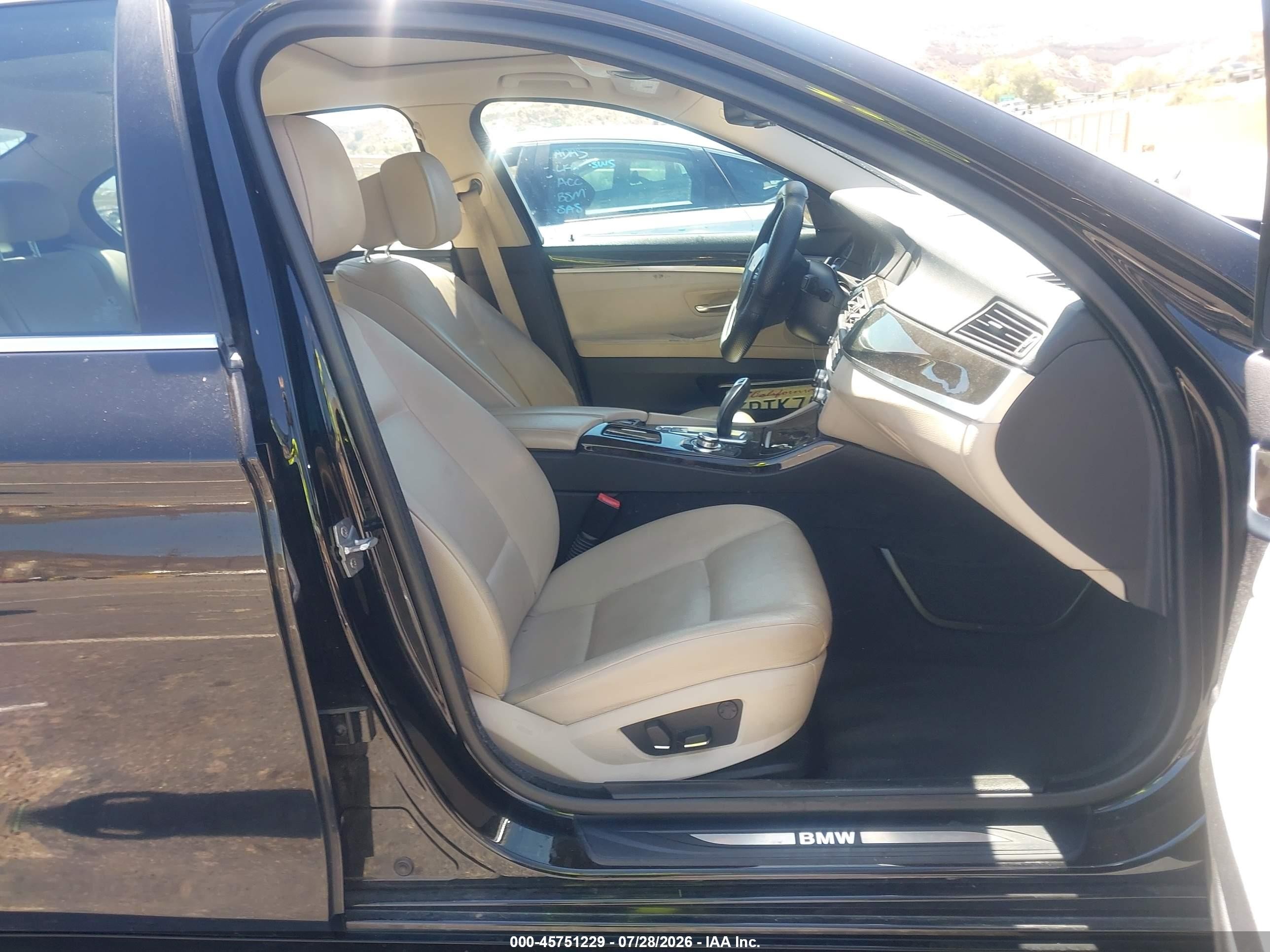 2011 Bmw 528i   Black vin: WBAFR1C52BC749071