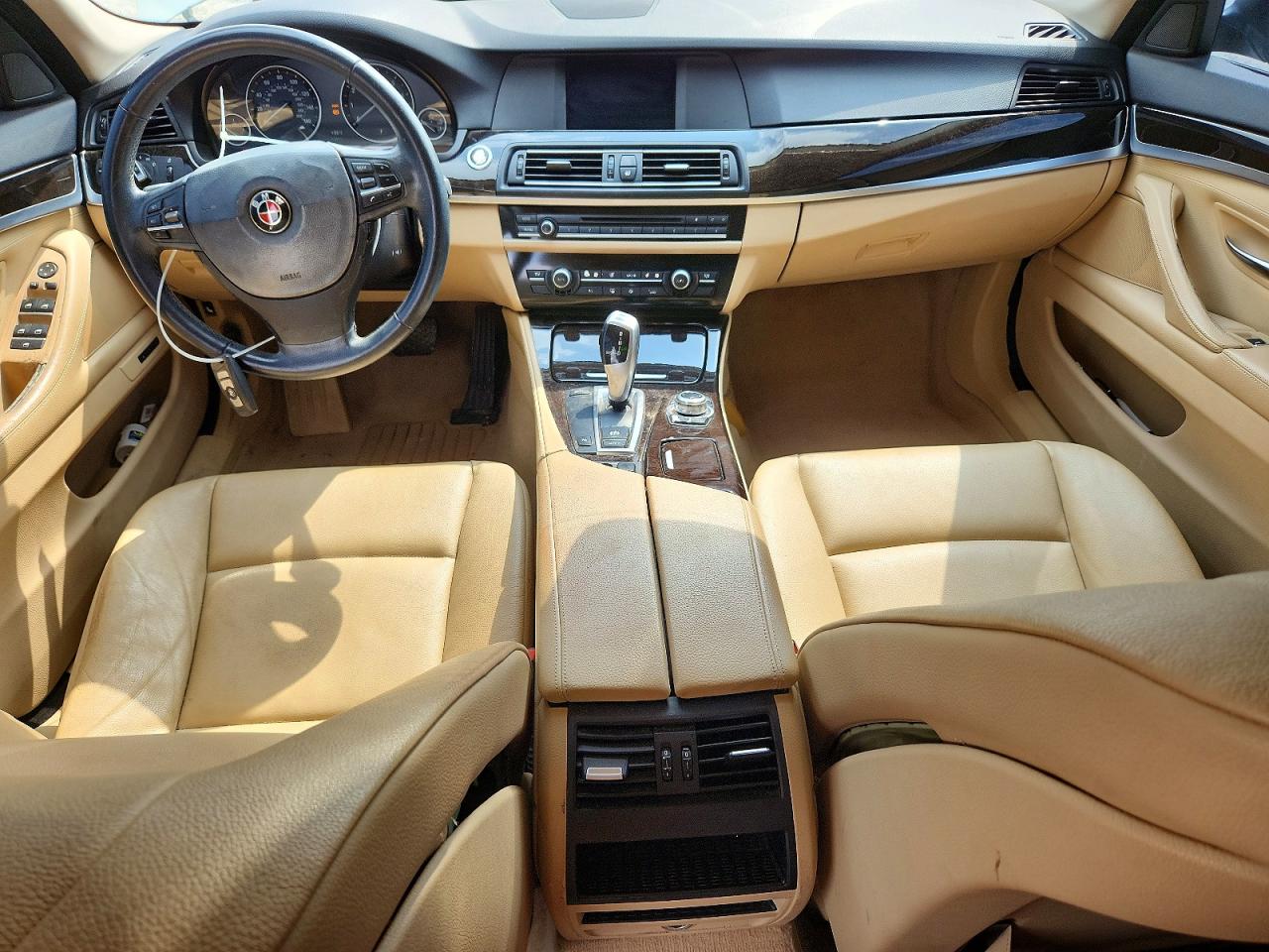 2011 Bmw 528 I White vin: WBAFR1C52BC749507
