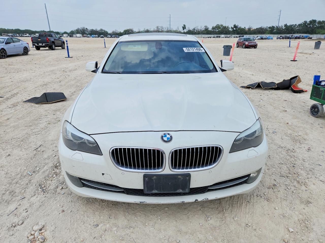 2011 Bmw 528 I White vin: WBAFR1C52BC749507