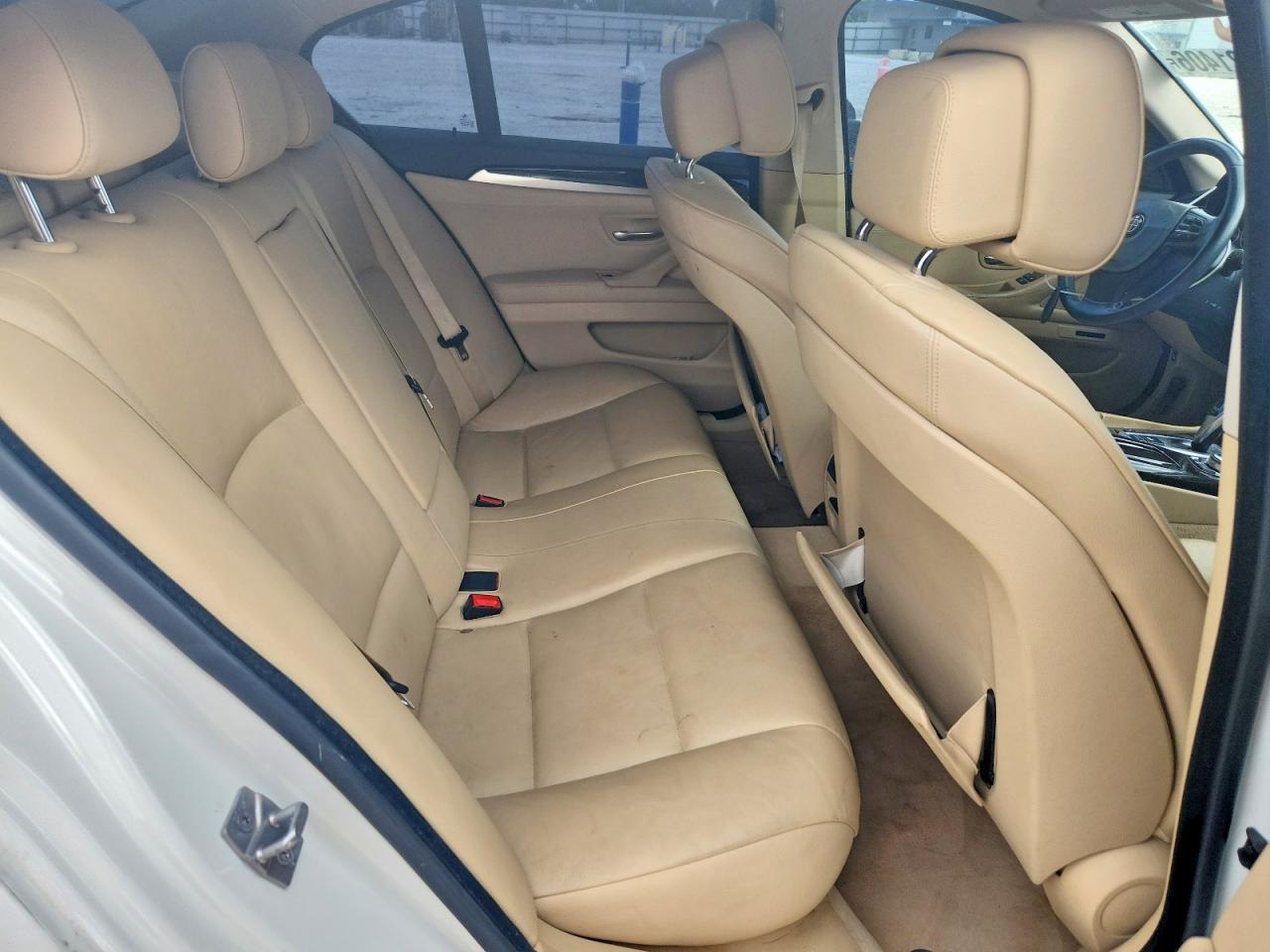 2011 Bmw 528 I White vin: WBAFR1C52BC749507
