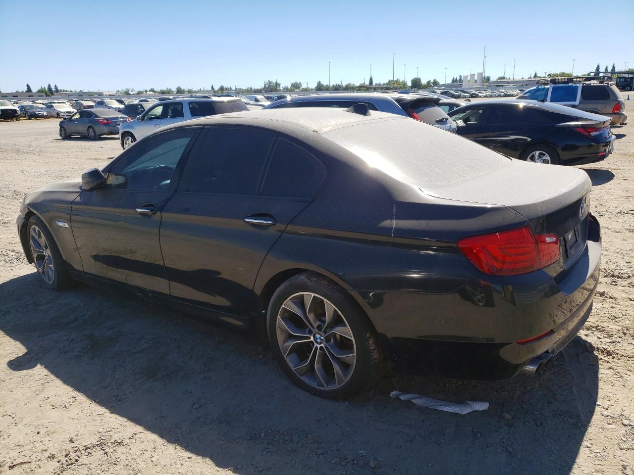 2011 Bmw 528 I Черный vin: WBAFR1C53BC672601