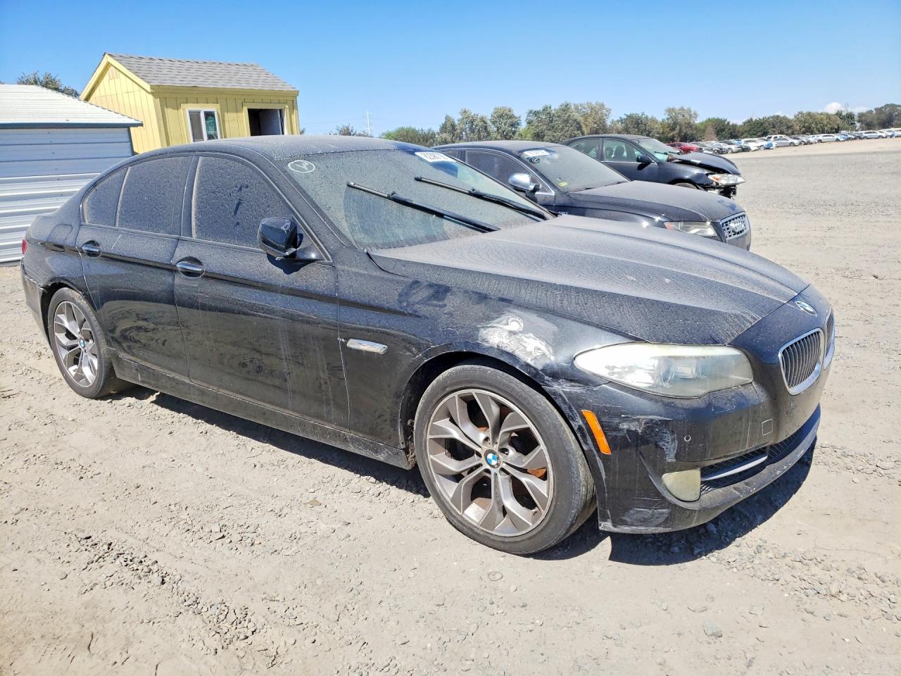 2011 Bmw 528 I Черный vin: WBAFR1C53BC672601