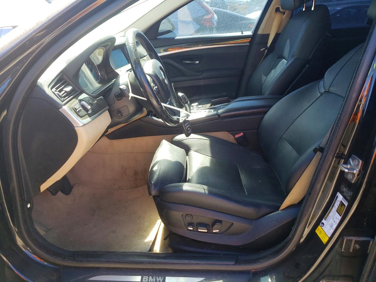 2011 Bmw 528 I Черный vin: WBAFR1C53BC672601