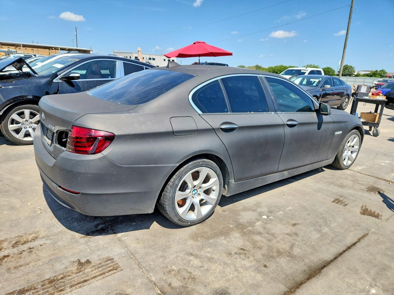 2011 Bmw 528 I Black vin: WBAFR1C53BC741352