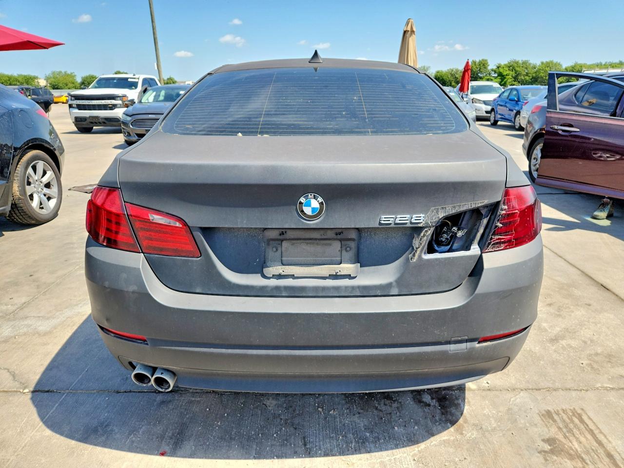 2011 Bmw 528 I Black vin: WBAFR1C53BC741352