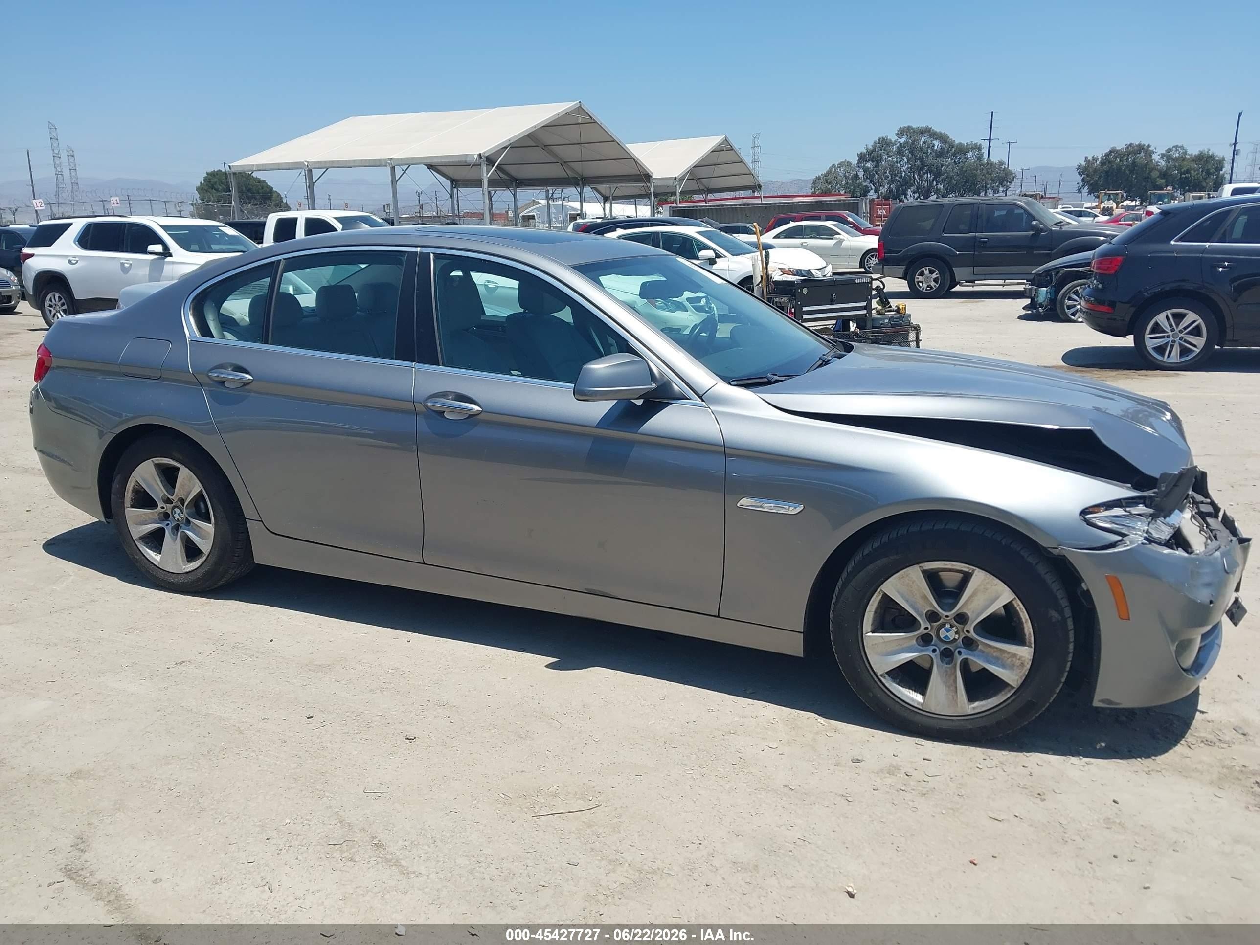 2011 Bmw 528i   Gray vin: WBAFR1C53BC742601