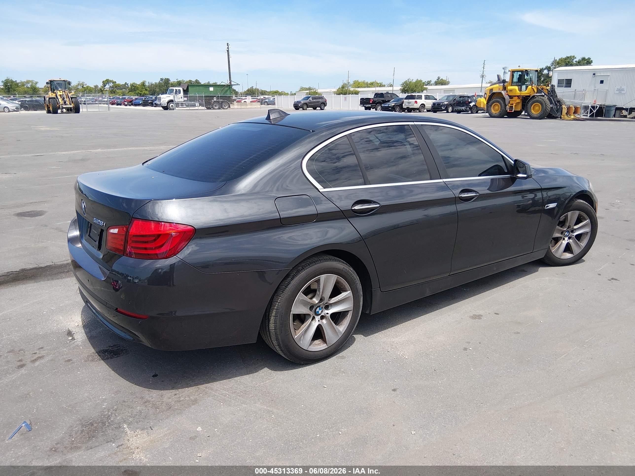 2011 Bmw 528i   Gray vin: WBAFR1C53BC744901