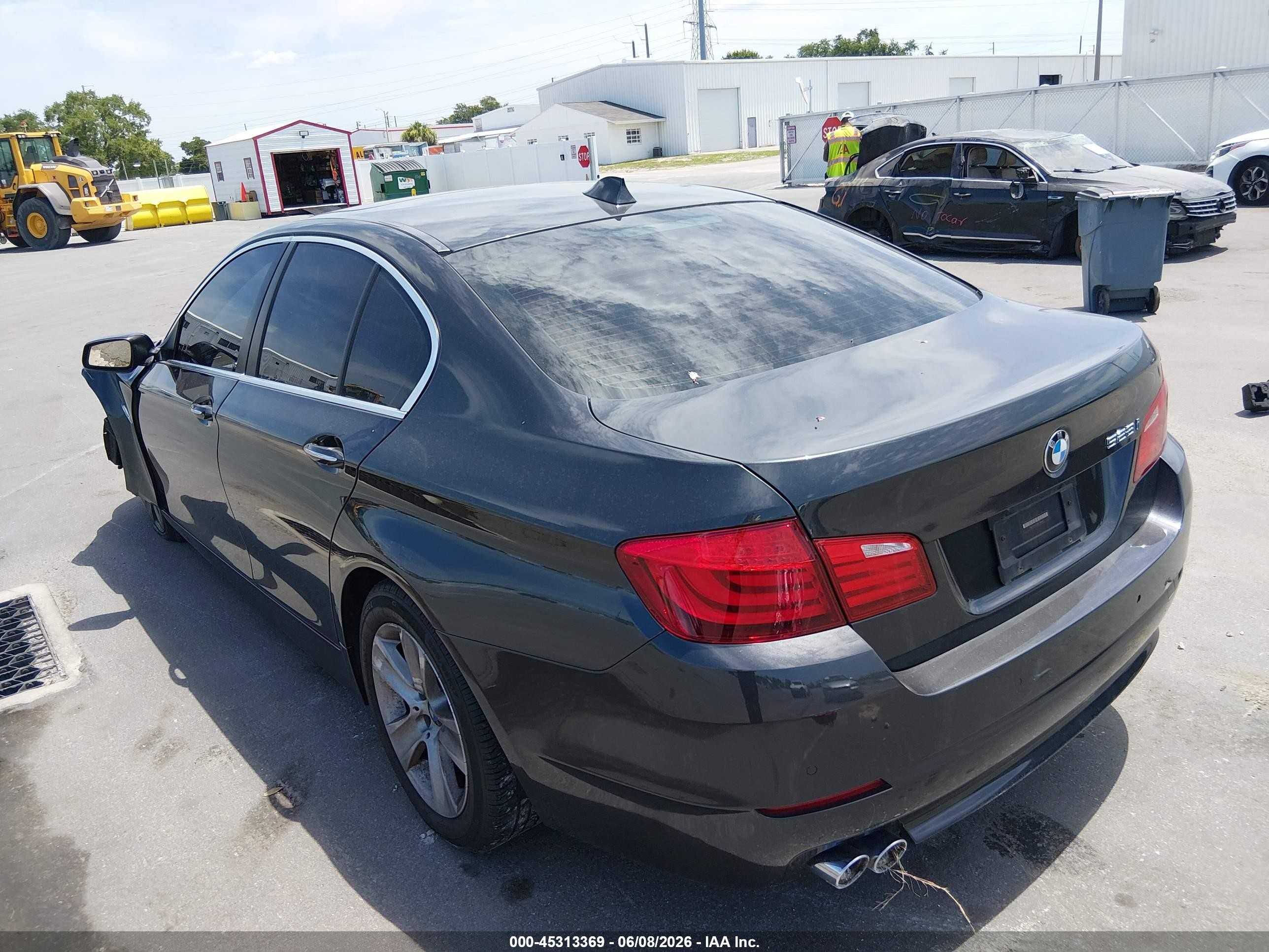 2011 Bmw 528i   Gray vin: WBAFR1C53BC744901