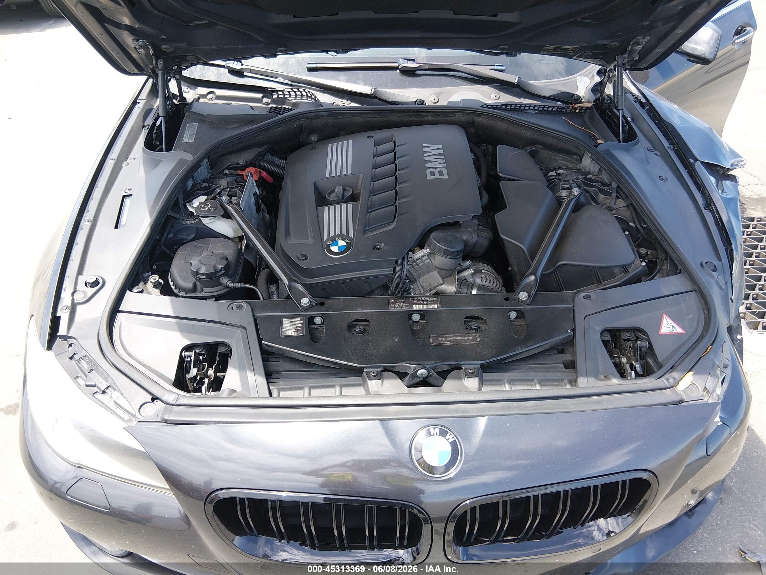2011 Bmw 528i   Gray vin: WBAFR1C53BC744901