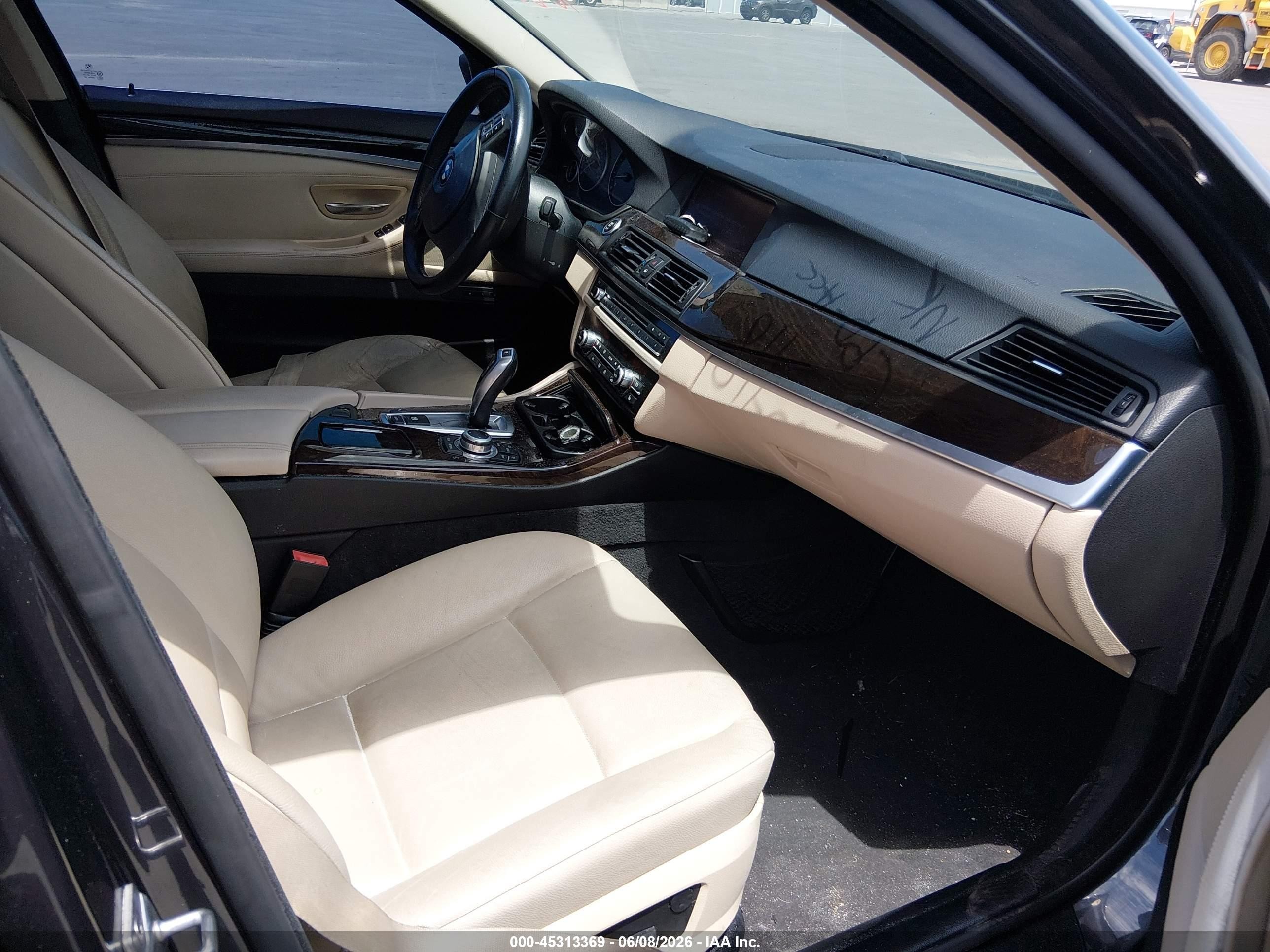2011 Bmw 528i   Gray vin: WBAFR1C53BC744901