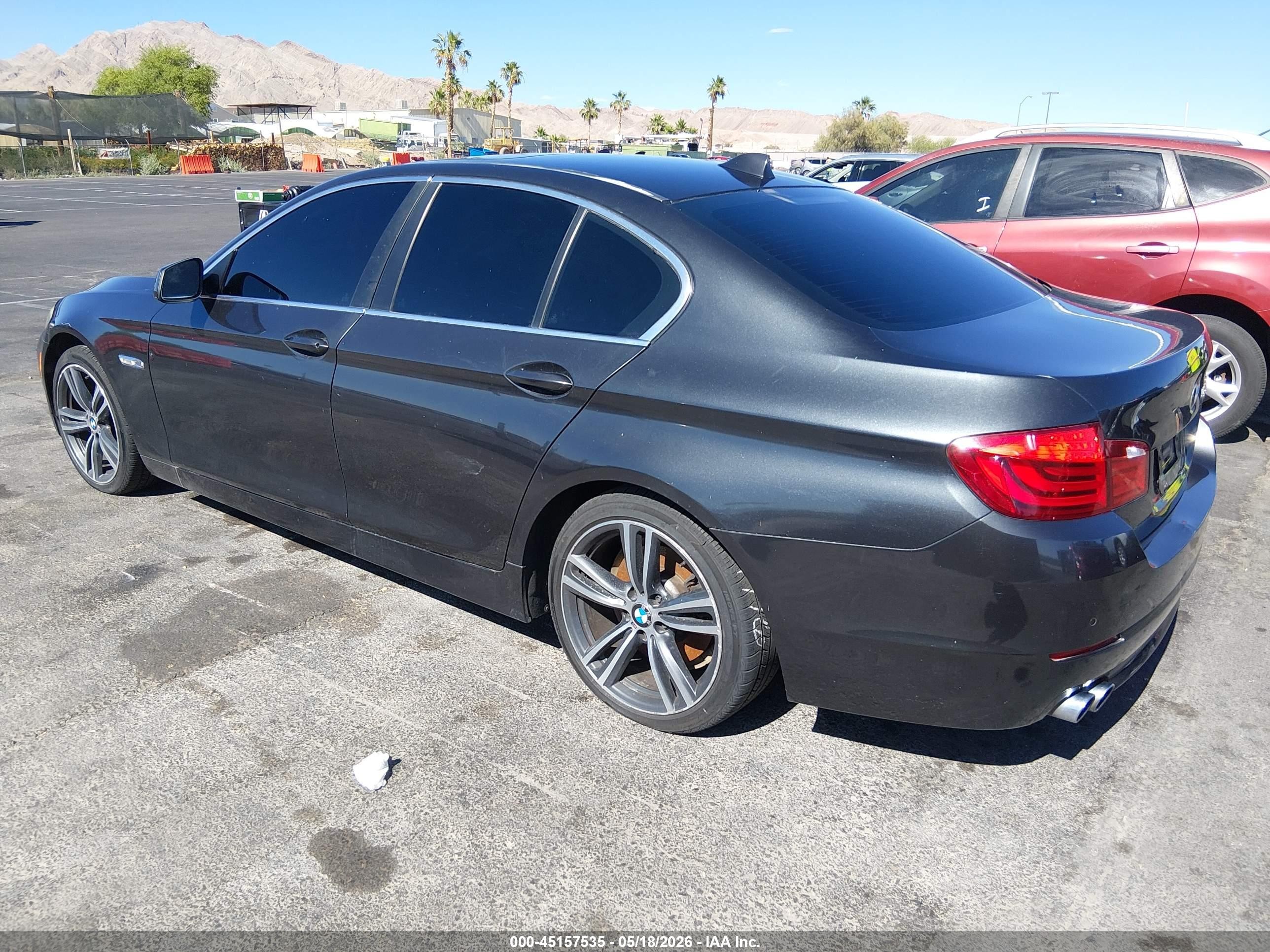 2011 Bmw 528i   Gray vin: WBAFR1C54BC738024