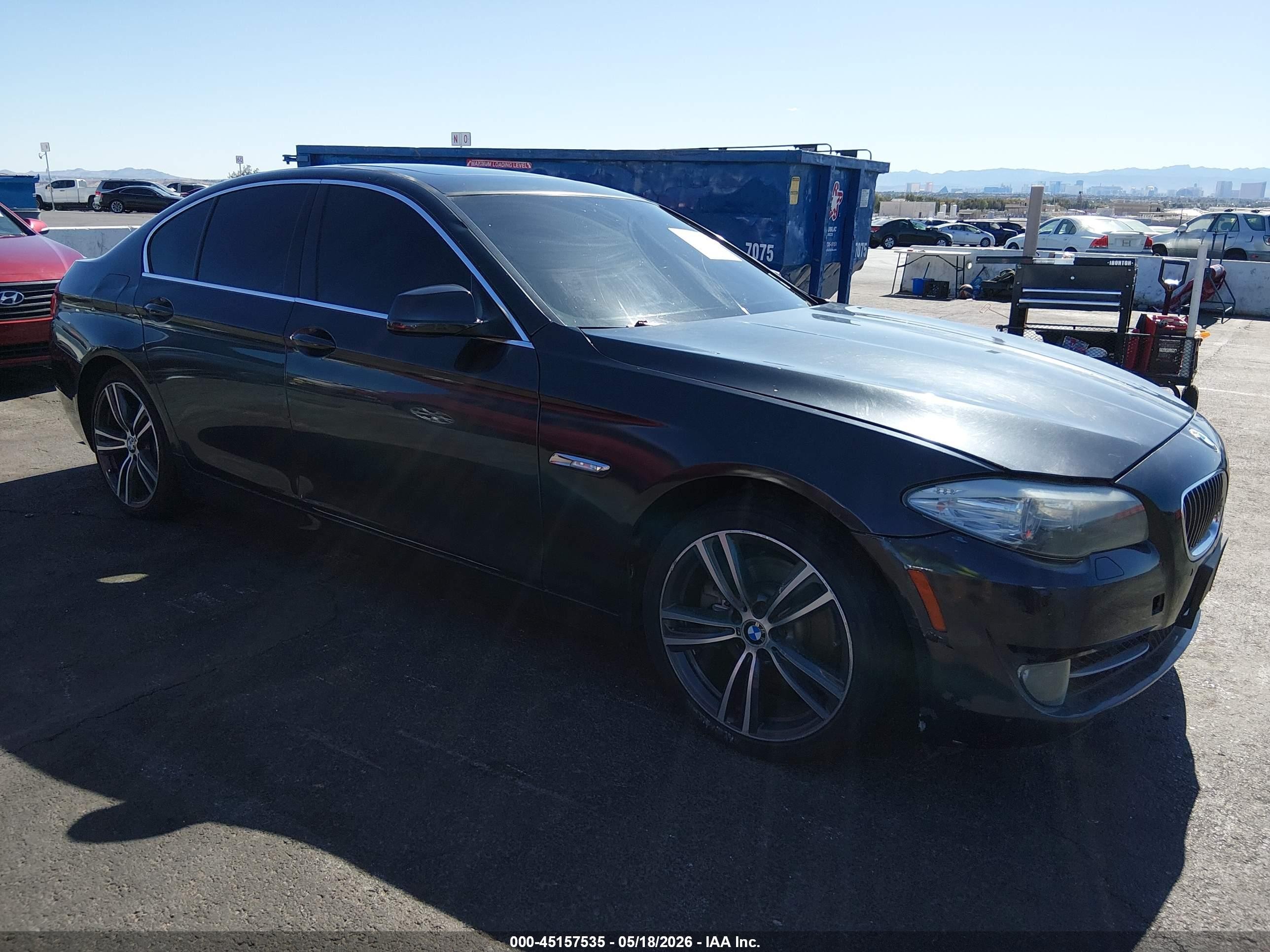2011 Bmw 528i   Gray vin: WBAFR1C54BC738024
