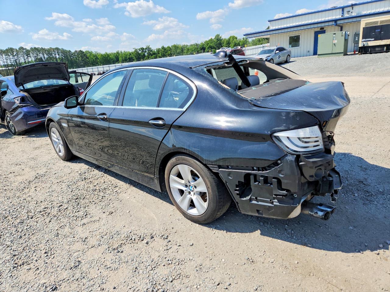2011 Bmw 528 I Black vin: WBAFR1C54BC738489