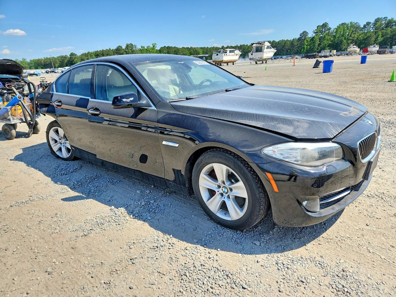 2011 Bmw 528 I Black vin: WBAFR1C54BC738489