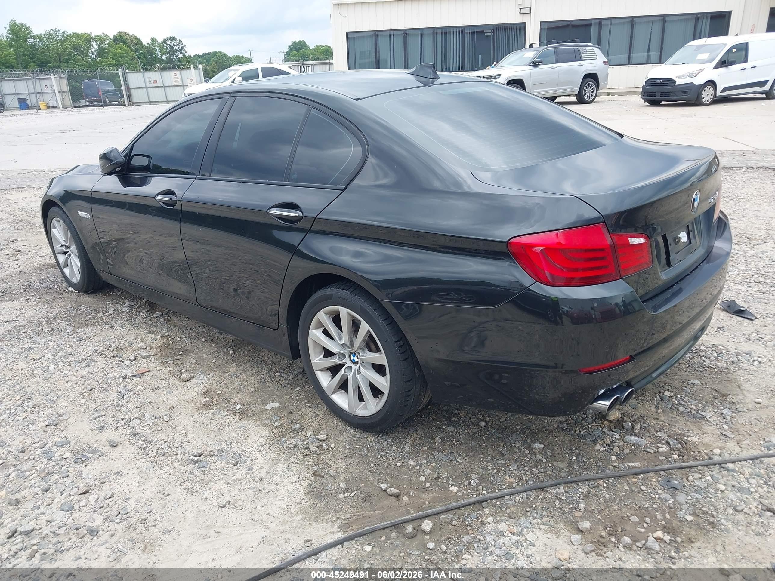 2011 Bmw 528i   Black vin: WBAFR1C54BC739612